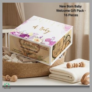 New Born Baby Welcome Gift Pack - 16 pieces