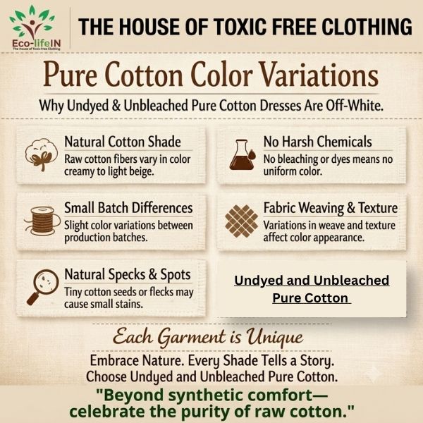Undyed and Unbleached pure Combed Cotton Bath Towel - pack of 3 Towels - Image 5